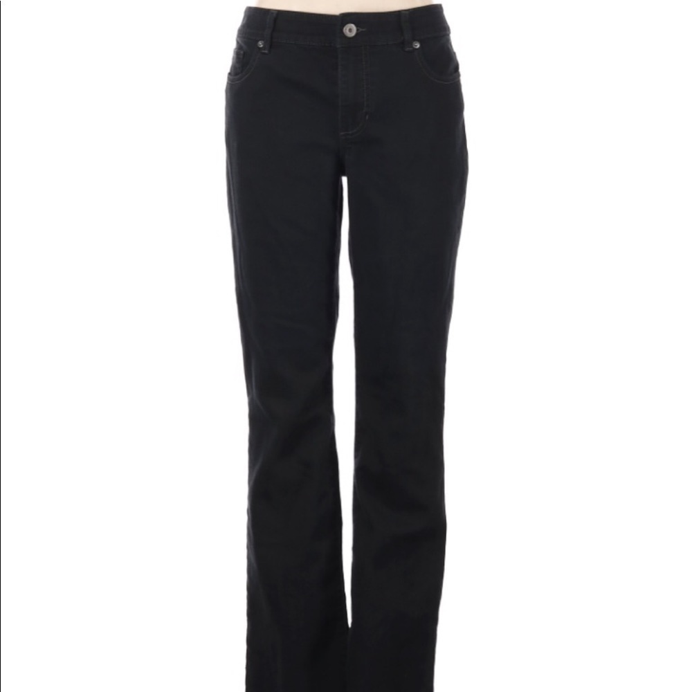 Chico’s Platinum denim in black size 0.5 Tall